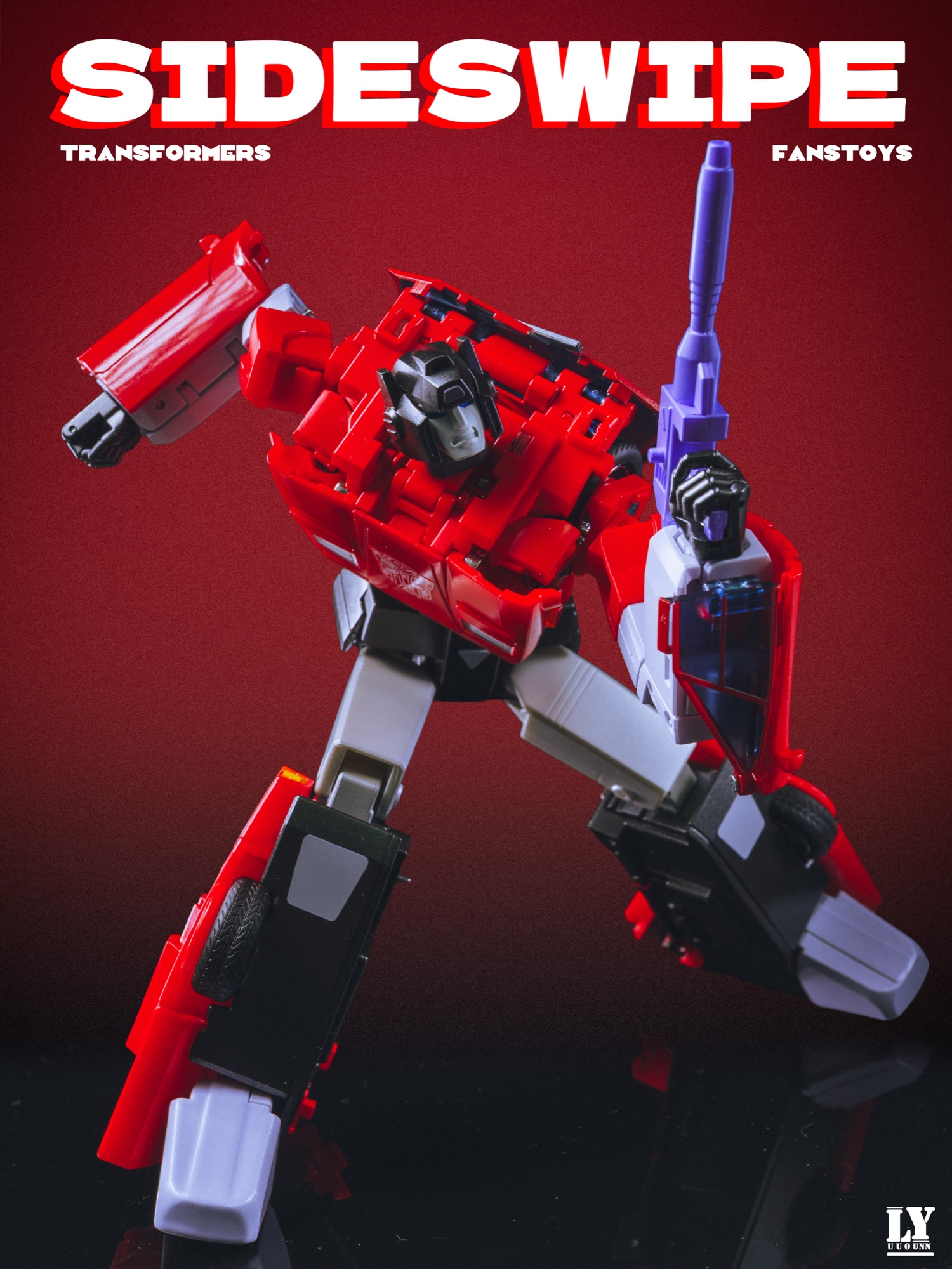 FM-05 横炮 Sideswipe 动态 pose